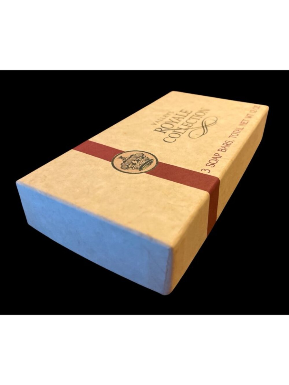 Vtg Valleys Royale Collection 3 Soap Bars Gift Set 12 Oz Made In USA - Picture 4 of 6